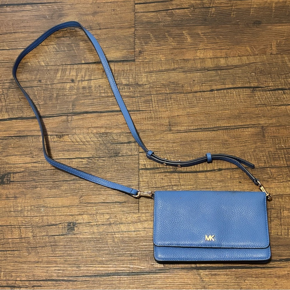 Michael Kors Blue Crossbody Bag
